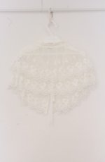 画像3: axes femme / リボンレースボリューム付け襟 F シロ O-26-04-27-1049-AX-ZA-IG-OS (3)