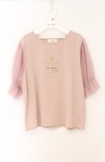 画像1: m petit by misako / NINA’Sコラボプルオーバー 4L ピンク O-26-04-27-1055-LO-TO-IG-OS (1)