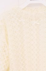 画像2: m petit by misako / レースインナートップス M アイボリー O-26-04-27-1056-LO-TO-IG-OS (2)