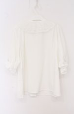 画像3: m petit by misako / NINA'Sコラボブラウス L シロ O-26-04-27-1058-LO-BL-IG-OS (3)