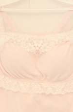 画像2: Princess Flower Garden / KRS*チュールフリルキャミソール 4L ピンク×シロ O-26-04-27-1060-PU-TO-IG-OS (2)