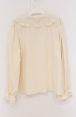 画像3: m petit by misako / AM マルエリフリルブラウス LL クリーム O-26-04-27-1072-LO-BL-IG-OS (3)