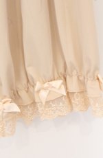 画像2: m petit by misako / 5部丈ドロワーズ JJM~L ベージュ O-26-04-27-1073-LO-PA-IG-OS (2)