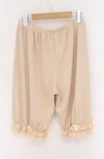 画像3: m petit by misako / 5部丈ドロワーズ JJM~L ベージュ O-26-04-27-1073-LO-PA-IG-OS (3)