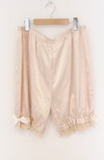 画像1: m petit by misako / 5部丈サテンドロワーズ JJL~LL シャンパーンベージュ O-26-04-27-1074-LO-PA-IG-OS (1)