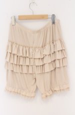 画像3: m petit by misako / 3部丈フリルドロワーズ JLL~LL ベージュ O-26-04-27-1075-LO-PA-IG-OS (3)