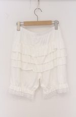 画像3: m petit by misako / 3部丈 フリルドロワーズ JJL~LL シロ O-26-04-27-1079-LO-PA-IG-OS (3)