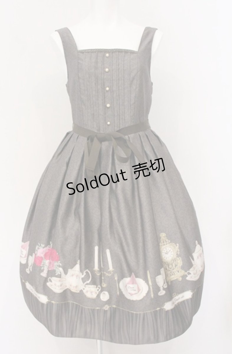 画像1: Emily Temple cute / Banquet room ノースリーブワンピース M ブラウン（本体はカーキグリーンに近い色味） O-26-04-27-1016-ET-OP-OW-OS (1)