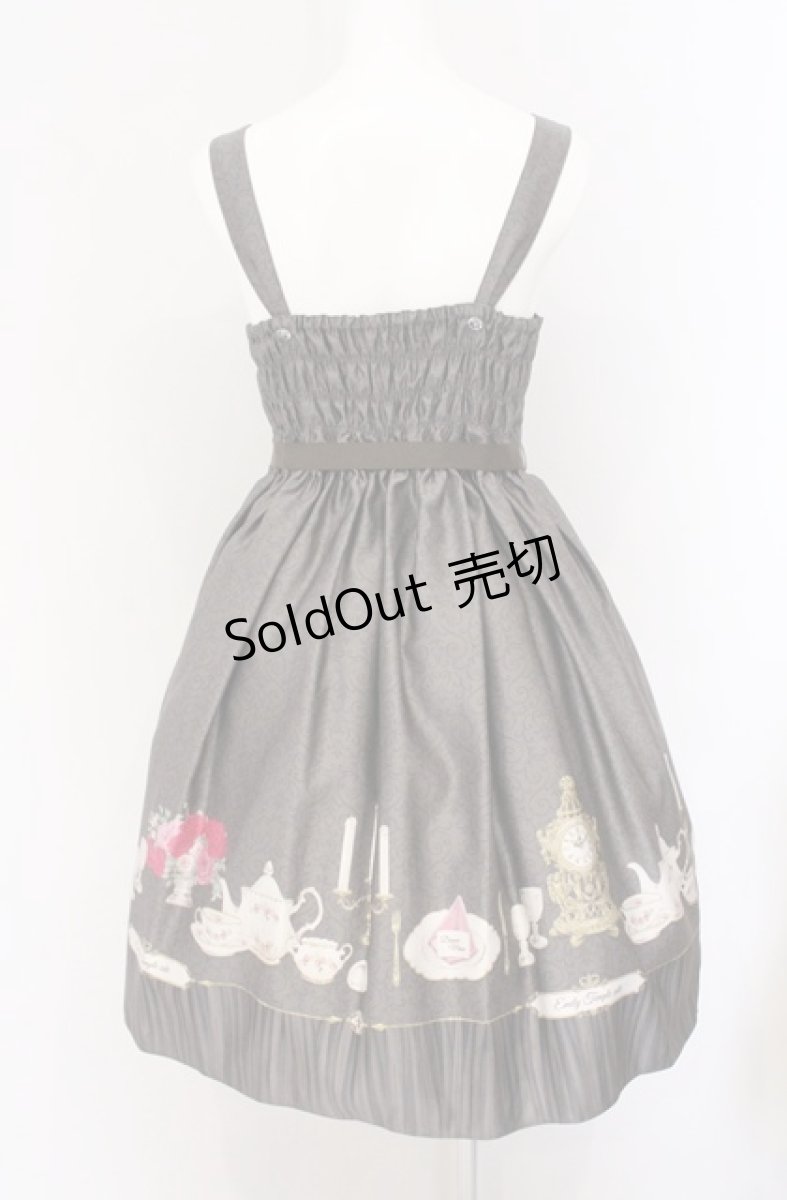 画像3: Emily Temple cute / Banquet room ノースリーブワンピース M ブラウン（本体はカーキグリーンに近い色味） O-26-04-27-1016-ET-OP-OW-OS (3)
