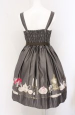 画像3: Emily Temple cute / Banquet room ノースリーブワンピース M ブラウン（本体はカーキグリーンに近い色味） O-26-04-27-1016-ET-OP-OW-OS (3)