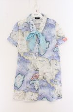 画像1: MILK / MILKクルーズロングシャツ  デイクルーズサックス O-26-04-27-1024-ML-OP-OW-OS (1)