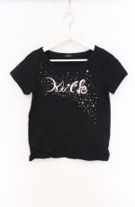 画像1: MILK / ギャラクシーロゴptTシャツ  クロ O-26-04-27-1025-ML-TO-OW-OS (1)