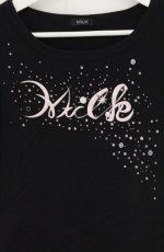 画像2: MILK / ギャラクシーロゴptTシャツ  クロ O-26-04-27-1025-ML-TO-OW-OS (2)