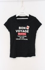 画像1: MILK / BON VOYAGE Tee　Tシャツ  クロ O-26-04-27-1026-ML-TO-OW-OS (1)