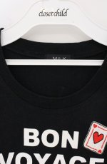 画像2: MILK / BON VOYAGE Tee　Tシャツ  クロ O-26-04-27-1026-ML-TO-OW-OS (2)