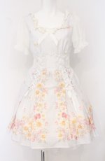 画像1: LIZ LISA / デイジーベリーワンピース  サックス×シロ O-26-04-27-1028-LO-OP-IG-OS (1)