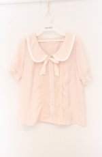 画像1: LIZ LISA / スウィートラテブラウス  ピンク O-26-04-27-1031-LO-BL-IG-OS (1)