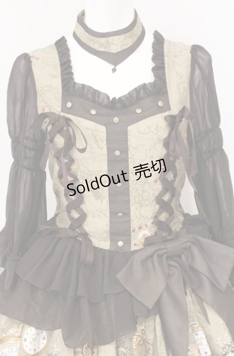 画像2: metamorphose / Time lag worldワンピース  オリーブグリーン O-26-04-27-072-ME-OP-OW-OS (2)