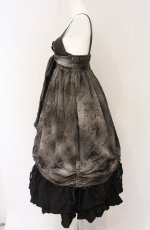 画像3: ALICE and the PIRATES / 時の歯車と永劫のエルドラド柄ジャンパースカートII  クロ O-26-04-27-075-PA-CO-OW-OS (3)