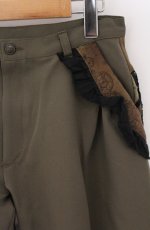 画像3: ALICE and the PIRATES / 時の歯車と永劫のエルドラド柄パンツ  カーキ O-26-04-27-080-PA-PA-OW-OS (3)