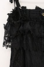 画像2: ALICE and the PIRATES / マダムセレスのシャーリングプルオーバー  クロ O-26-04-27-085-PA-TO-OW-OS (2)