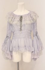 画像1: Angelic Pretty / Shinyエトワールブラウス  ラベンダー O-26-04-27-088-AP-BL-OW-OS (1)