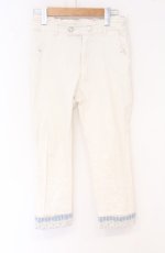 画像1: axes femme / 裾折パンツ M シロ O-26-04-27-002-AX-PA-IG-OS (1)