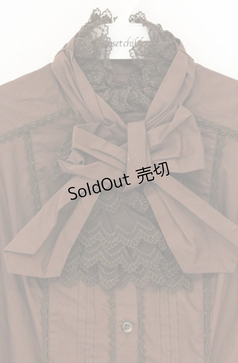 画像2: Angelic Pretty / ロイヤルクィーンブラウス  ブラウン O-26-04-27-090-AP-BL-OW-OS (2)