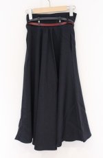 画像3: an another angelus / ダブルカラーベルトフレアースカート  ネイビー O-26-04-27-016-CA-SK-IG-OS (3)