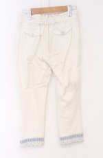 画像3: axes femme / 裾折パンツ M シロ O-26-04-27-002-AX-PA-IG-OS (3)