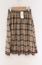 画像3: axes femme POETIQUE / シャギーチェックスカート M ベージュ O-26-04-27-025-AX-SK-OW-OS (3)