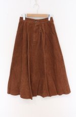 画像1: axes femme / コーデュロイスカート M ブラウン O-26-04-27-026-AX-SK-OW-OS (1)
