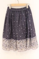 画像3: axes femme / お花パネル柄レーススカート M コン O-26-04-27-027-AX-SK-OW-OS (3)