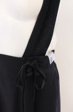 画像2: axes femme / レースサス付ナロースカート M ネイビー O-26-04-27-030-AX-SK-OW-OS (2)