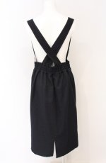 画像3: axes femme / レースサス付ナロースカート M ネイビー O-26-04-27-030-AX-SK-OW-OS (3)