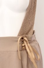 画像2: axes femme / レースサス付ナロースカート M ベージュ O-26-04-27-031-AX-SK-OW-OS (2)