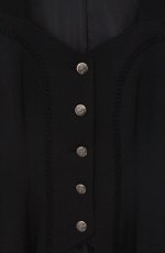 画像2: MIHO MATSUDA / ベスト・カベール M ブラック O-26-04-28-002-GO-TO-OW-OS (2)