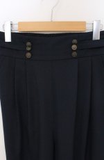 画像2: axes femme POETIQUE / ベルトデザインテーパードパンツ M ネイビー O-26-04-28-027-AX-PA-IG-OS (2)