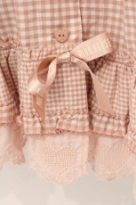 画像4: PINK HOUSE / ×misako aoki ギンガムチェックスカート  ピンク O-26-04-30-021-LO-SK-IG-OS (4)