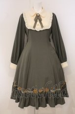 画像1: Amavel / Histoire Osmanthusワンピース F カーキ O-26-04-30-004-CA-OP-YM-OS (1)