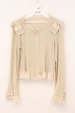 画像1: Angelic Pretty / おすましShinyカットカーディガン  ベージュ O-26-04-30-044-AP-TO-OW-OS (1)