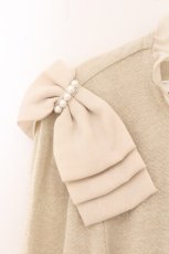 画像2: Angelic Pretty / おすましShinyカットカーディガン  ベージュ O-26-04-30-044-AP-TO-OW-OS (2)