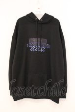 画像1: NieR Clothing / NEON LOGO PARKA【FRONT&BACK】 パーカー  ブラック O-26-04-30-049-PU-TO-IG-OS (1)