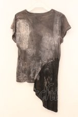 画像3: gouk / ブリーチアシメTシャツ  グレー O-26-04-30-064-GO-TS-IG-OS (3)