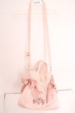 画像2: Maison de FLEUR / Marroncream ダブルリボン2wayトート  ピンク O-26-05-01-089-LO-BG-IG-OS (2)