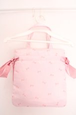 画像2: Maison de FLEUR / My Melody リボンミニダブルリボントート  ピンク O-26-05-01-096-LO-BG-IG-OS (2)