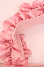 画像2: Maison de FLEUR / My Melody イースターフリルトートバッグ  ピンク O-26-05-01-099-LO-BG-IG-OS (2)
