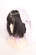 画像1: Angelic Pretty / Fantasticベールヘッドドレス  ラベンダー O-26-05-01-009-AP-AC-OW-OS (1)
