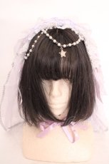 画像2: Angelic Pretty / Fantasticベールヘッドドレス  ラベンダー O-26-05-01-009-AP-AC-OW-OS (2)