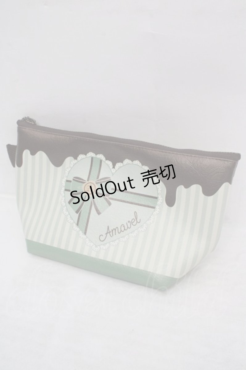 画像1: Amavel / Chocolate D'amour ポーチ  ミント O-26-05-01-1058-CA-ZA-IG-OS (1)